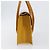 Borsa a mano Burberrys in pelle gialla tono oro Auth 199859A Giallo - vista 4