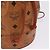 Borsa a tracolla MCM Vicetos PVC Pelle Marrone Tono Oro Auth 202272A - vista 11