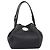Bolso Tote FENDI Celeria de cuero negro plata Auth 200968A - vista 13