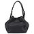 Bolso Tote FENDI Celeria de cuero negro plata Auth 200968A - vista 2