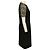 Abito midi a maniche corte con gioielli Burberry Charcoal Grey Grigio - vista 2
