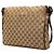 Borsa a tracolla Gucci GG Canvas beige - vista 2