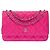 Borsa CHANEL Wallet on Chain in Pelle Rosa - 103887 - vista 3