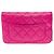 Borsa CHANEL Wallet on Chain in Pelle Rosa - 103887 - vista 4