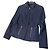 Giacca Prada in nylon blu marino Nero