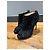 Christian Louboutin Botines peep-toe ante negro - vista 2