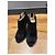 Christian Louboutin Botines peep-toe ante negro - vista 6