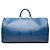 Borsa da viaggio Louis Vuitton Epi Keepall 55 Blu