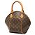 Borsa Louis Vuitton Monogram Ellipse PM Marrone - vista 2