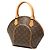 Borsa a mano Louis Vuitton Monogram Ellipse PM Marrone - vista 2