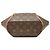 Borsa a mano Louis Vuitton Monogram Ellipse PM Marrone - vista 3