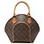 Borsa Louis Vuitton Monogram Ellipse PM Marrone
