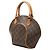 Borsa Louis Vuitton Monogram Ellipse PM Marrone - vista 2