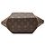 Borsa Louis Vuitton Monogram Ellipse PM Marrone - vista 3