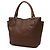 Bolsa Tote Conversível Prada Vitello Daino Marrom com Bolso Lateral - vista 2
