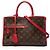 Borsa Satchel Louis Vuitton Monogram Popincourt PM Marrone