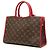 Borsa Satchel Louis Vuitton Monogram Popincourt PM Marrone - vista 2