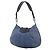 Borsa a tracolla Dior in velluto a coste blu - vista 2