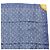 Louis Vuitton Monogram Denim Seidenschal blau - Ansicht 2