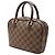 Borsa a mano Mini Sarria Louis Vuitton Damier Ebene Marrone - vista 2