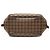 Borsa a tracolla Louis Vuitton Damier Ebene Belem MM Marrone - vista 3