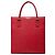 Borsa Tote Burberry in pelle rossa Rosso
