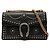 Black Gucci Medium Studded Calfskin Dionysus Shoulder Bag