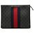 Clutch Gucci GG Supreme Web Nera Nero