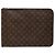 Borsa Business Portfolio Louis Vuitton Monogram Poche Documents Marrone