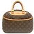 Borsa a mano Louis Vuitton Monogram Trouville Marrone