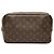 Borsa a pochette Louis Vuitton Monogram Trousse Toilette 28 Marrone