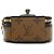 Borsa Satchel Mini Boite Chapeau Louis Vuitton Monogram Reverse Marrone - vista 3