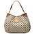 Borsa a tracolla Louis Vuitton Galliera PM Damier Azur Bianca Bianco