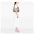Borsa a tracolla Louis Vuitton Galliera PM Damier Azur Bianca Bianco - vista 6