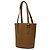 Borsa a secchiello Burberry in pelle marrone - vista 2