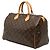 Borsa Boston Louis Vuitton Monogram Speedy 35 Marrone - vista 2