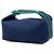 Borsa vanity Hermès Small Toile Bride A Brac Case Blu - vista 2