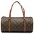 Borsa a mano Louis Vuitton Monogram Papillon 30 Marrone