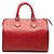Borsa Boston Louis Vuitton Epi Speedy 25 Rossa Rosso