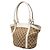 Borsa Gucci GG Canvas Abbey D Ring Beige - vista 2