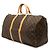 Borsa da viaggio Louis Vuitton Monogram Keepall 50 Marrone - vista 2