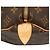 Borsa da viaggio Louis Vuitton Monogram Keepall 50 Marrone - vista 5