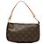 Borsa a tracolla Louis Vuitton Monogram Pochette Accessoires Marrone