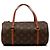 Borsa a mano Louis Vuitton Monogram Papillon 26 Marrone