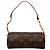 Borsa a mano Louis Vuitton Monogram Papillon Pochette Marrone