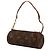 Borsa a mano Louis Vuitton Monogram Papillon Pochette Marrone - vista 2
