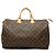 Borsa Boston Louis Vuitton Monogram Speedy 40 Marrone