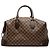 Borsa da viaggio Louis Vuitton Damier Ebene Vaslav Marrone
