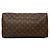 Borsa Boston Louis Vuitton Monogram Speedy 35 Marrone - vista 3