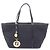 Saco Tote Fendi Zucchino Preto